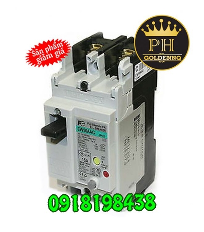 ELCB Fuji EW50AAG-2P 2.5kA 5A-50A