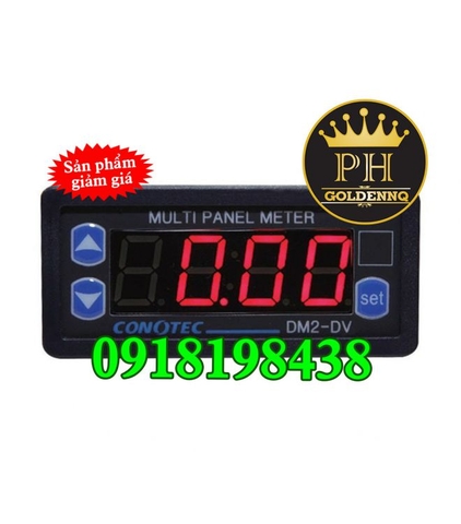 Đồng Hồ Đo Điện Áp DC Conotec FOX-DM2-DV
