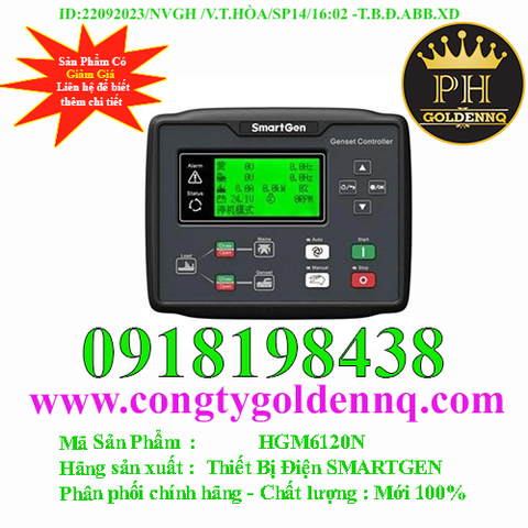 Bộ điều khiển máy phát điện HGM6120N