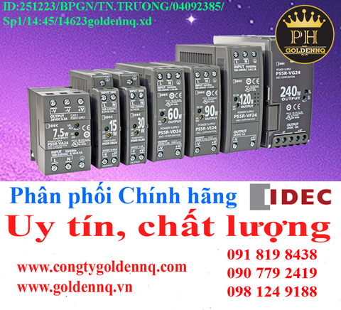 Bộ Nguồn IDec chính hãng, giá sỉ, bảo hành, phân phối toàn quốc. Để biết thêm thông tin chi tiết xin vui lòng liên hệ hotline.