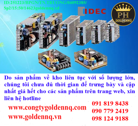 Bộ Nguồn IDec chính hãng, giá sỉ, phân phối toàn quốc.