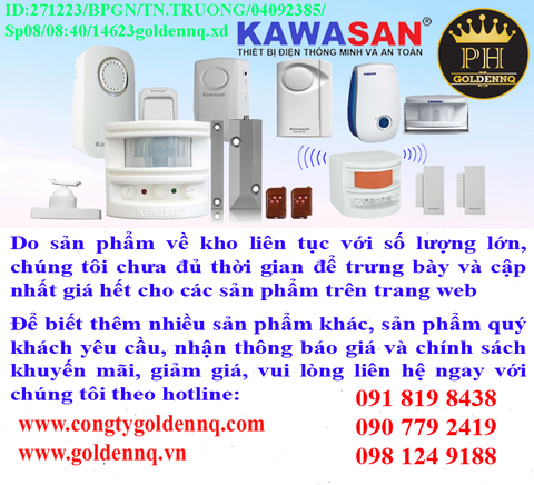 Báo động cảm ứng Kawasan chính hãng, giá sỉ, phân phối toàn quốc.
