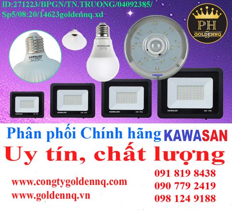 Đèn Led chất lượng cao Kawasan chính hãng, giá sỉ, bảo hành, phân phối toàn quốc. Để biết thêm thông tin chi tiết xin vui lòng liên hệ hotline.