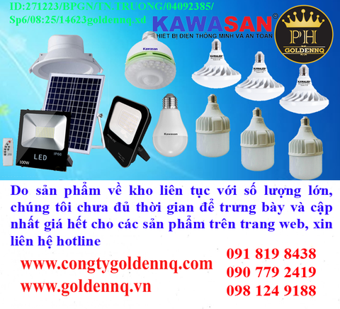 Đèn Led chất lượng cao Kawasan chính hãng, giá sỉ, phân phối toàn quốc.