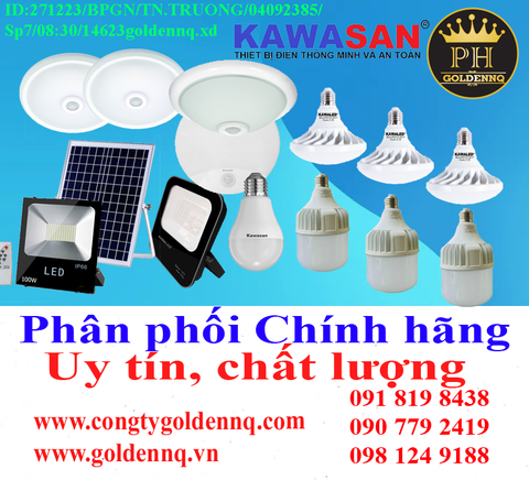 Đèn Led chất lượng cao Kawasan chính hãng, giá sỉ, bảo hành, phân phối toàn quốc. Để biết thêm thông tin chi tiết xin vui lòng liên hệ hotline.