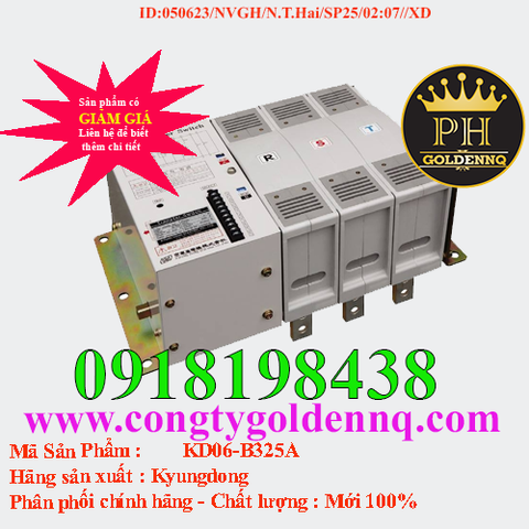 Bộ chuyển đổi nguồn ATS KyungDong KD06-B325A