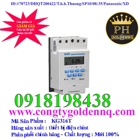 Relay thời gian KG316T Chint