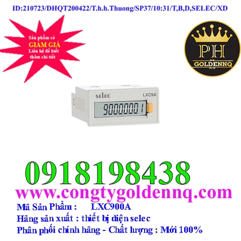 Thiết Bị Đếm Tổng Thời Gian Selec LXC900A