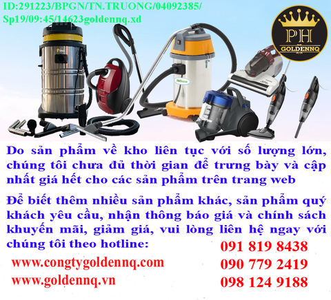 Máy hút bụi chính hãng, giá sỉ, phân phối toàn quốc.