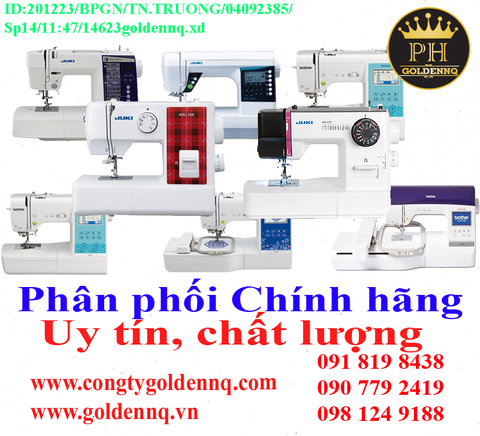 Máy may - Máy thêu chính hãng, giá sỉ, bảo hành, phân phối toàn quốc. Để biết thêm thông tin chi tiết xin vui lòng liên hệ hotline.