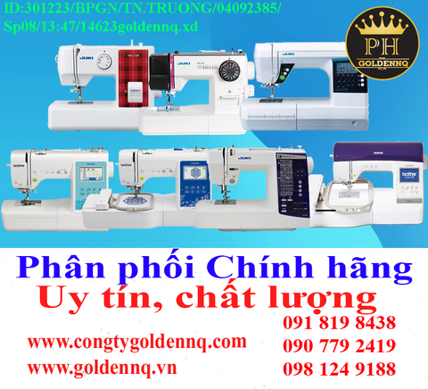 Máy may - Máy thêu chính hãng, giá sỉ, bảo hành, phân phối toàn quốc. Để biết thêm thông tin chi tiết xin vui lòng liên hệ hotline.