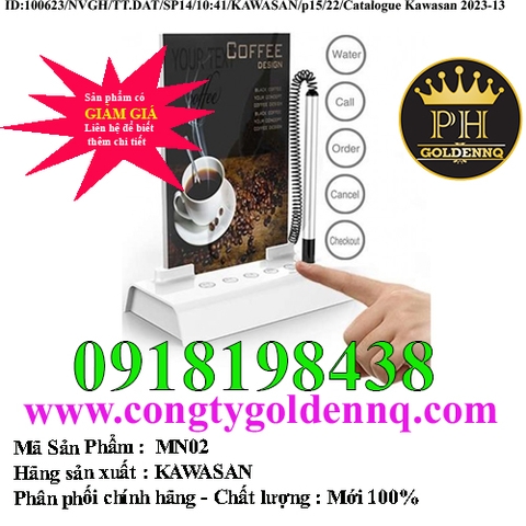 Nút nhấn báo gọi phục vụ MN02