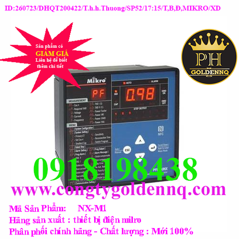 Bộ điều khiển bù CSPK Mikro (bộ mở rộng) NX-M1