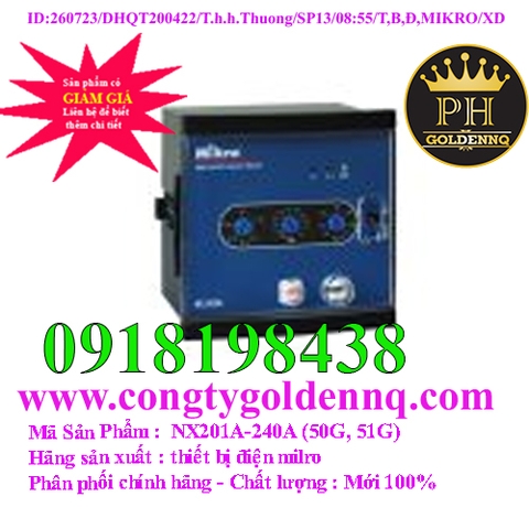 Rơ-le bảo vệ chạm đất Mikro NX201A-240A