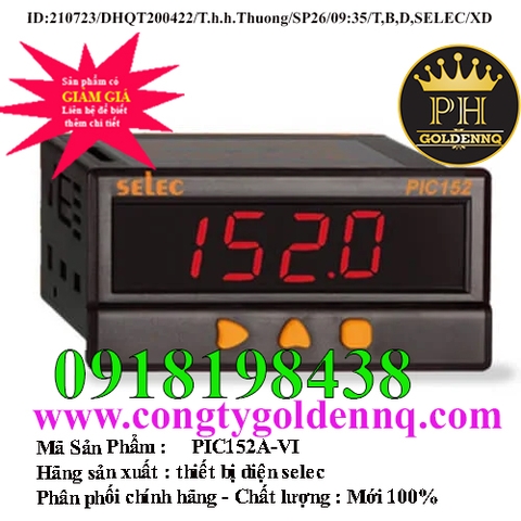 Bộ Hiển Thị Đa Năng Selec PIC152A-VI