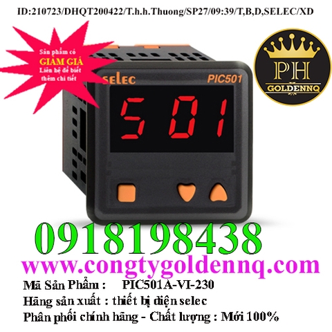 Bộ Hiển Thị Đa Năng Selec PIC501A-VI-230
