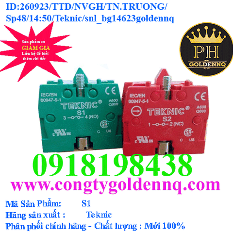 Tiếp điểm phụ - S1