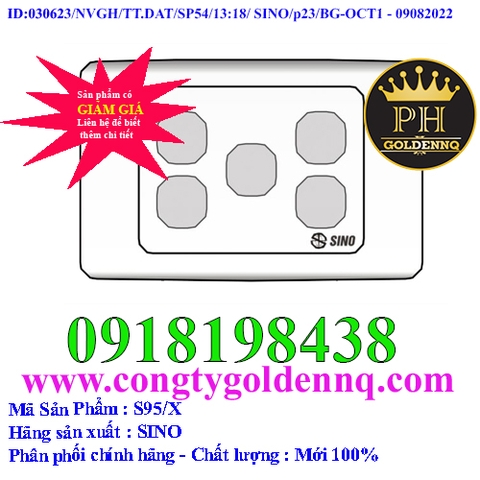 Mặt 5 lỗ – Sino Vanlock – S95/X