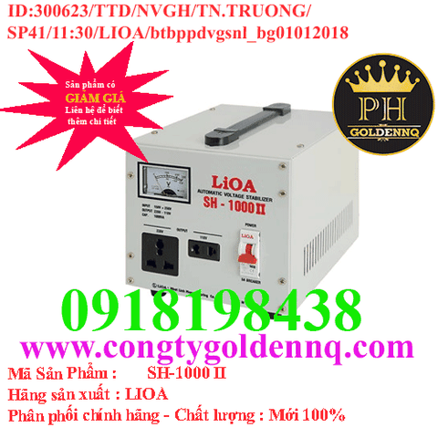 Ổn áp 1 pha SH-1000 II