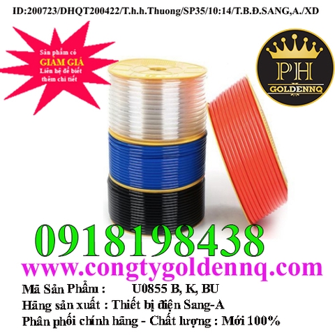 Ống dẫn khí nén phi 8 Sang-A U0855 B, K, BU