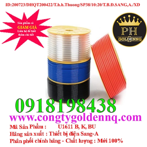 Ống dẫn khí nén phi 16 Sang-A U1611 B, K, BU