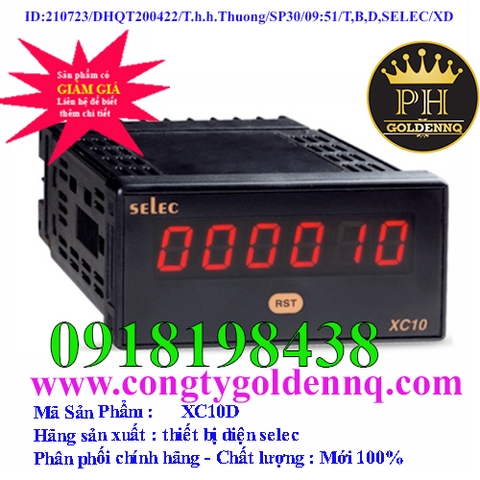 Bộ Đếm Tổng Selec XC10D