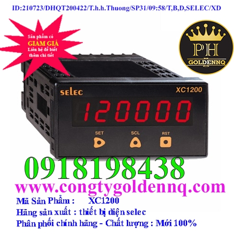 Bộ Đếm Tốc Độ Selec XC1200