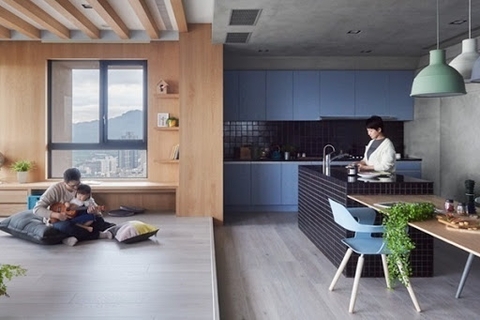 Bếp phong cách châu Á