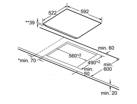Bếp Điện BOSCH PKK611B17E