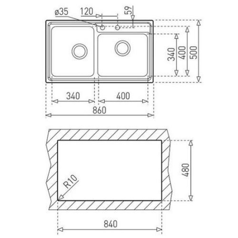 Chậu Rửa STAGE 2B