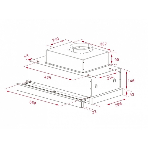 Máy Hút Mùi TEKA CNL 6815 PLUS