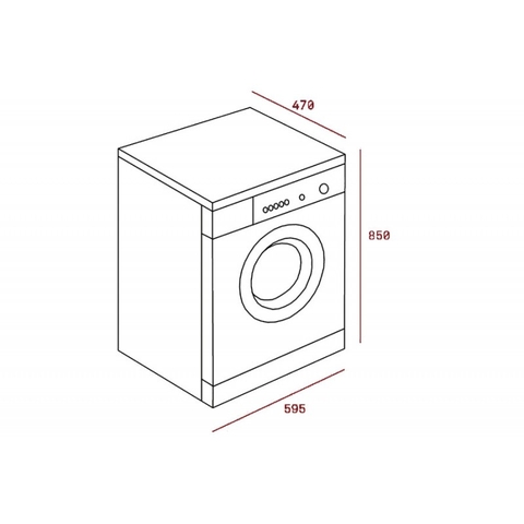 Máy Giặt TKX3 1260 WHITE