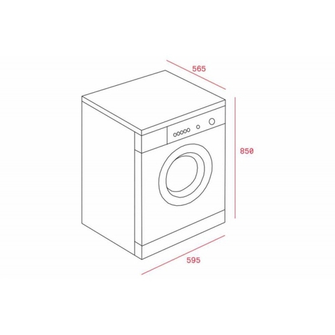 Máy Giặt Sấy TKD 1610 WD