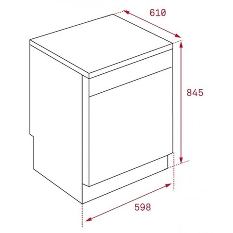 Máy Rửa Chén Độc Lập TEKA LP9 850