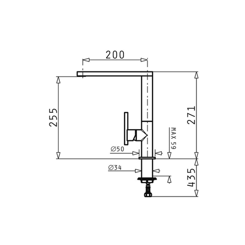 Vòi Rửa GRAZIA 90920501 Thương Hiệu PYRAMIS