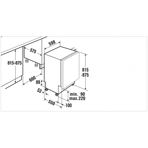 Máy Rửa Chén IGV 6506.3