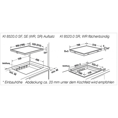 Bếp Điện Từ KI 8520.0 SE