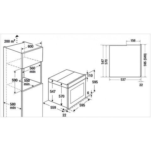 Lò Nướng B6550.0G