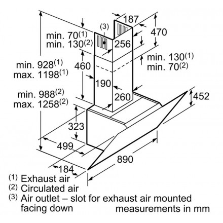 Máy Hút Mùi BOSCH DWK97JQ60B