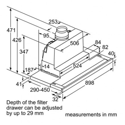 Máy Hút Mùi BOSCH DFS097J50B