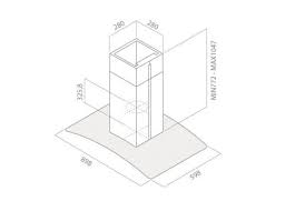 Máy Hút Mùi Đảo ELICA REEF ISLAND IX/A/90x60