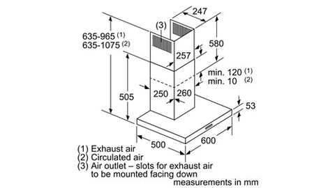 Máy Hút Mùi BOSCH DWB66DM50B