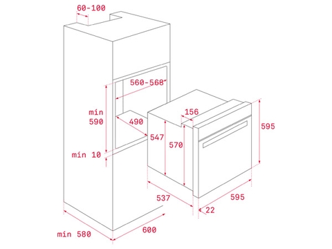 Lò Nướng TEKA HSB 610