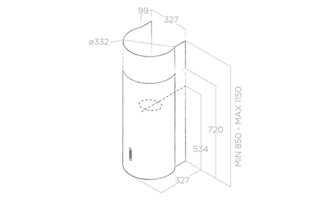 Máy Hút Mùi Elica Stone