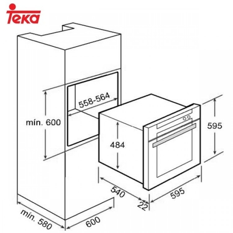 Lò Nướng TEKA HL 850