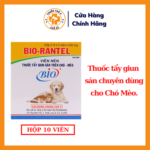 Bio Rantel Hộp 10 Viên