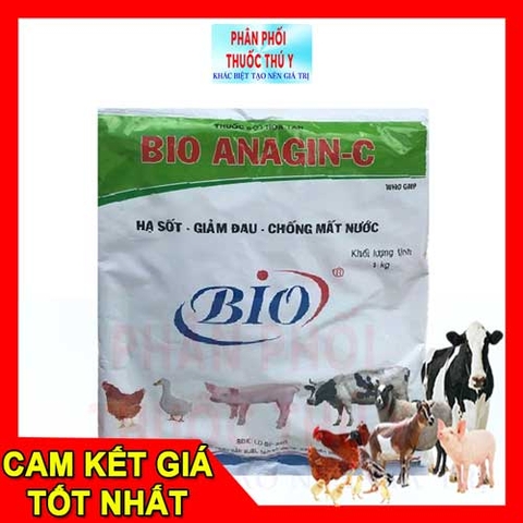 bio anagin c 1 kg hạ sốt chống mất nước