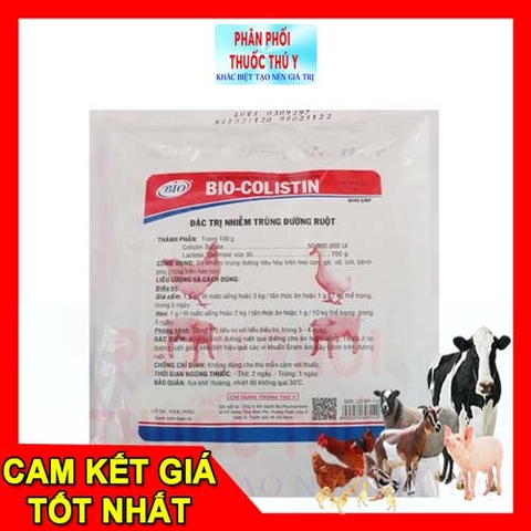 nhiễm trùng đường ruột bio colistin kg