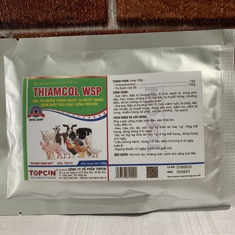 Topcin Thiamcol WSP 100g