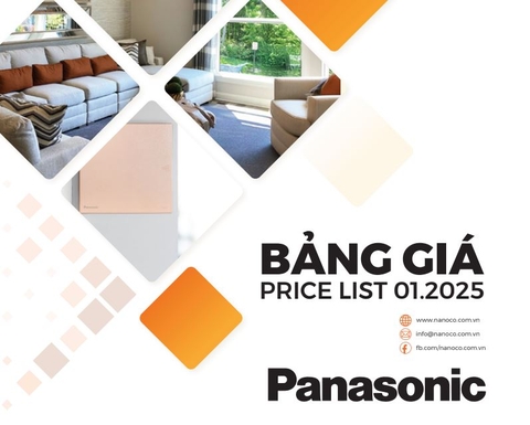 Catalogue Thiết Bị Điện Panasonic cập nhật mới nhất 2025
